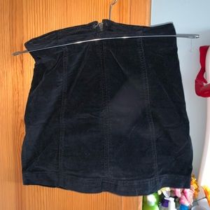 Corduroy free people skirt